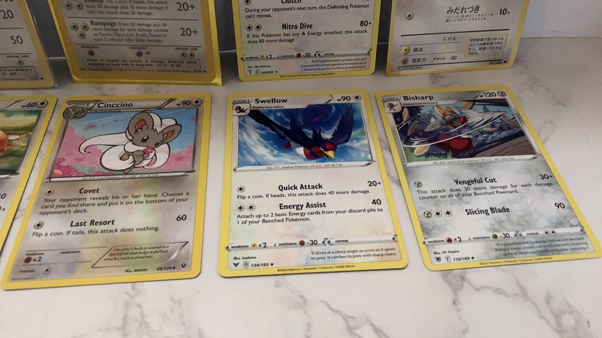 Photo 1 of 12 COLLECTIBLE POKÉMON CARDS