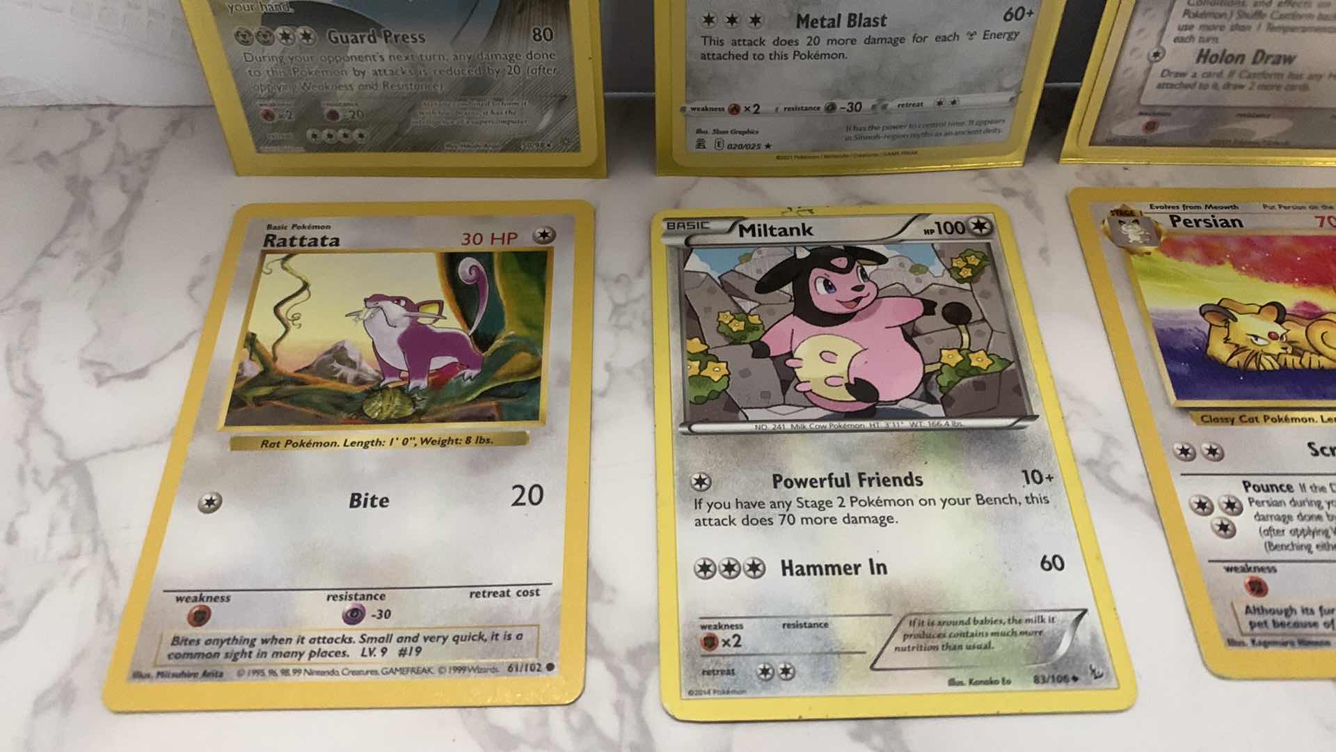 Photo 1 of 8 COLLECTIBLE POKÉMON CARDS