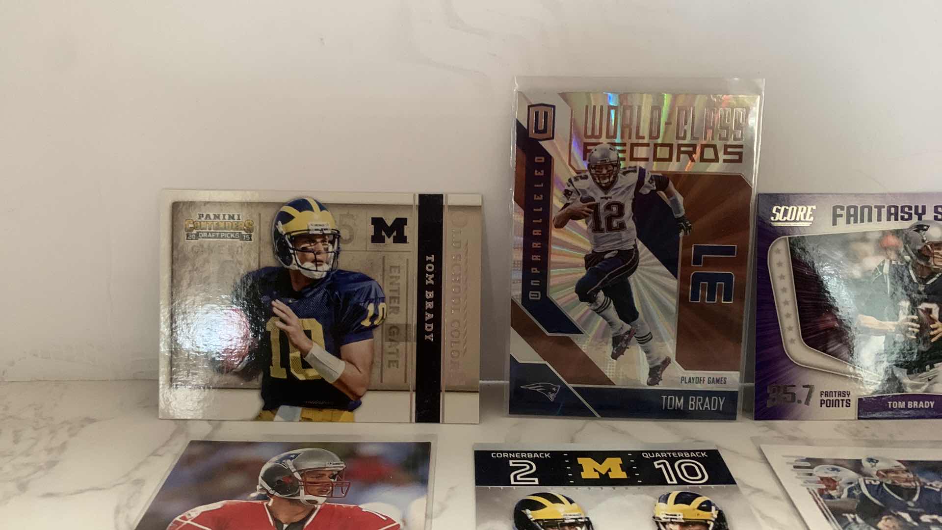 Photo 1 of 8 COLLECTIBLE FOOTBALL CARDS