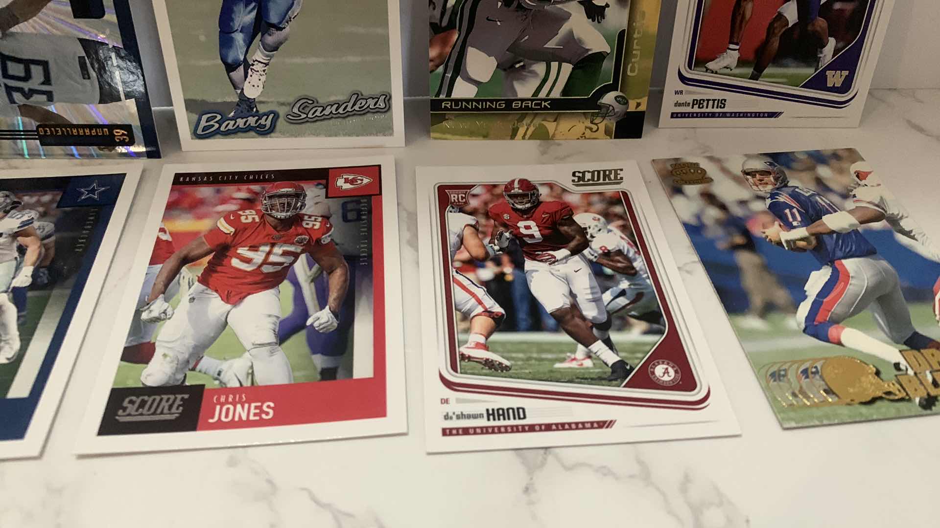 Photo 1 of 12 COLLECTIBLE FOOTBALL CARDS