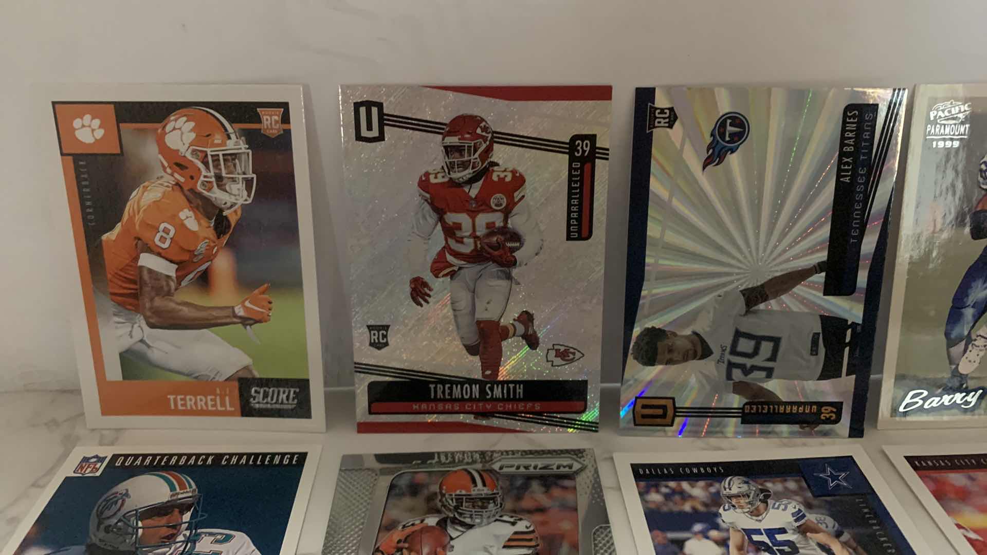 Photo 1 of 12 COLLECTIBLE FOOTBALL CARDS