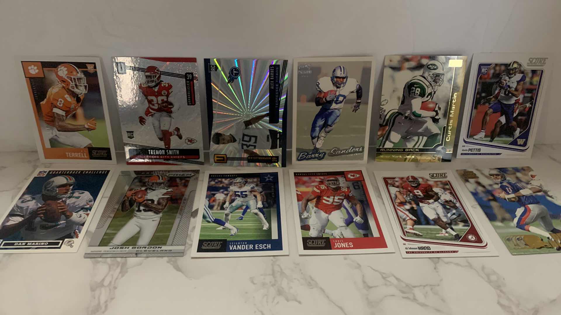 Photo 1 of 12 COLLECTIBLE FOOTBALL CARDS