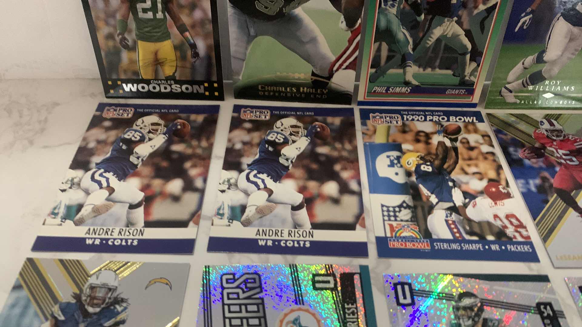 Photo 1 of 14 COLLECTIBLE FOOTBALL CARDS