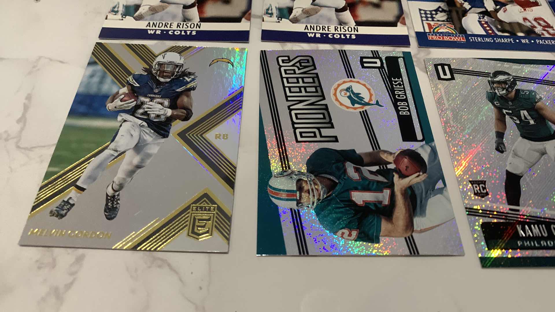 Photo 1 of 14 COLLECTIBLE FOOTBALL CARDS