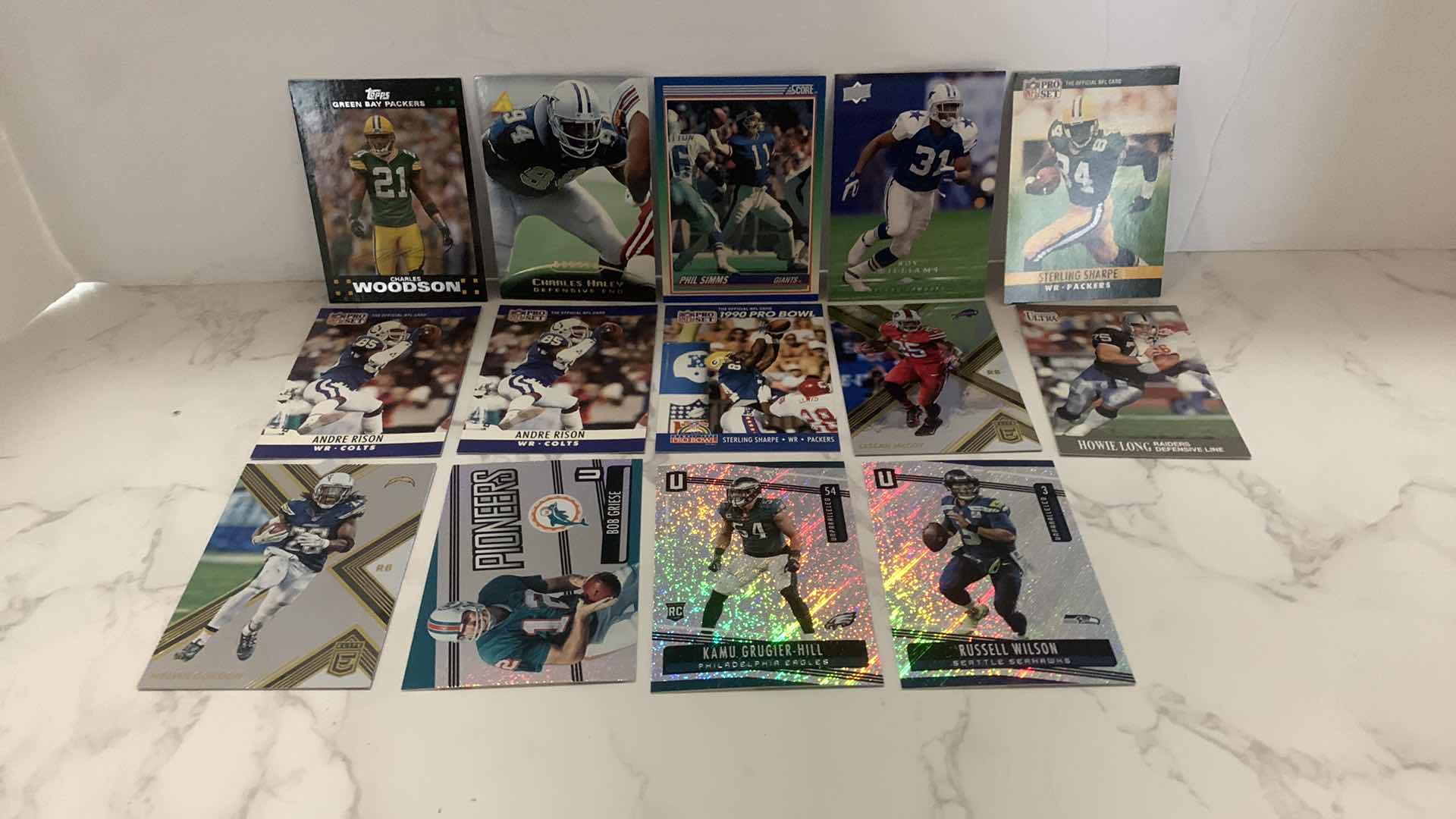 Photo 1 of 14 COLLECTIBLE FOOTBALL CARDS
