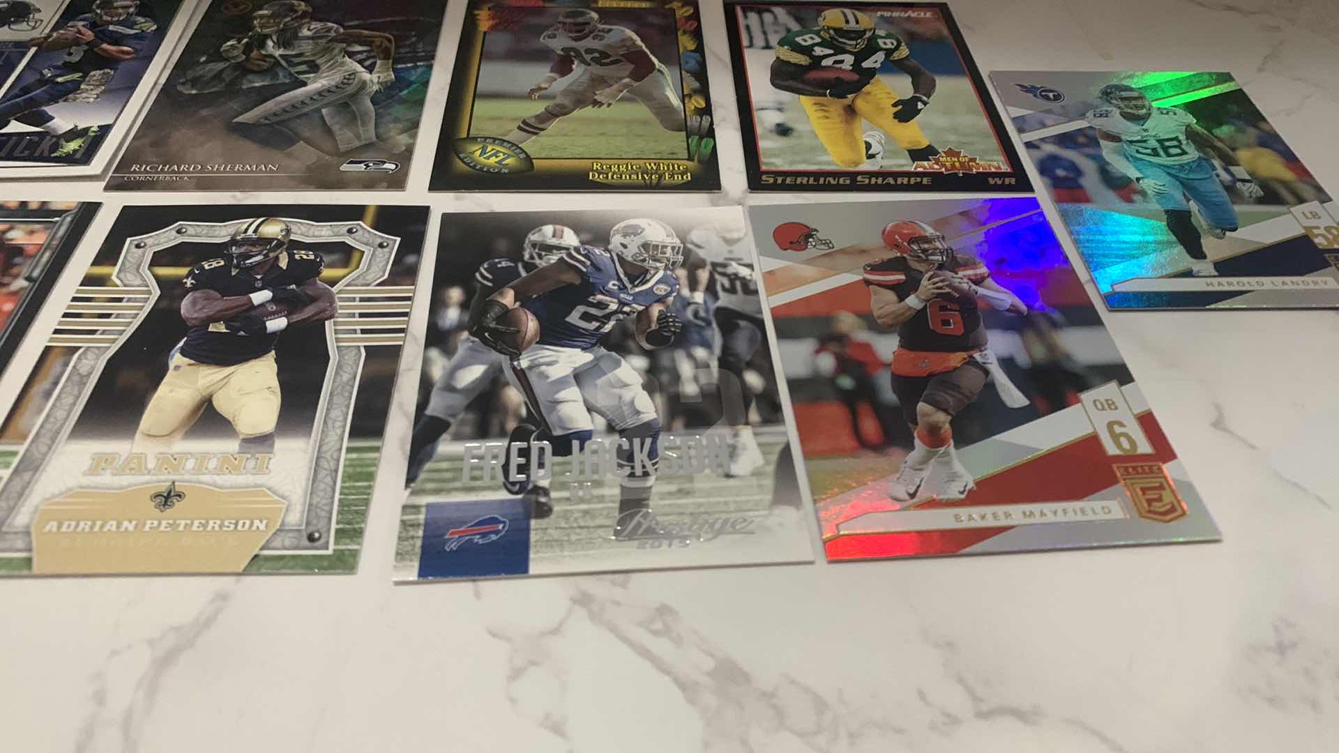 Photo 1 of 20 COLLECTIBLE FOOTBALL CARDS