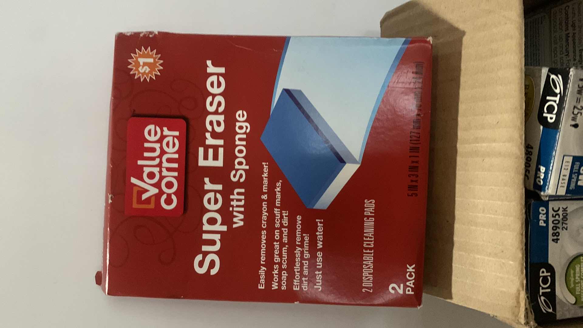 Photo 4 of 6 REUSABLE MOUSE TRAPS, 10 BOXES OF 5 W LIGHTS, SUPER ERASER