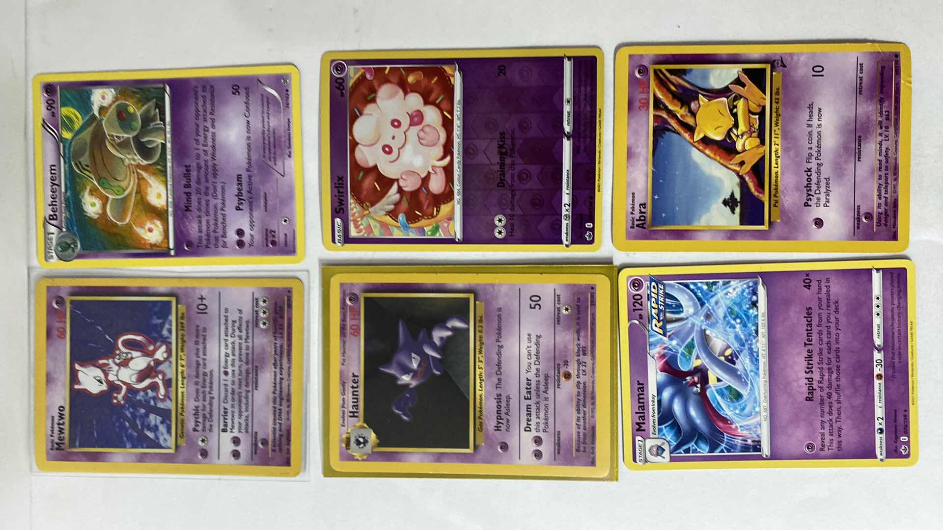 Photo 1 of 11 COLLECTIBLE POKÉMON CARDS