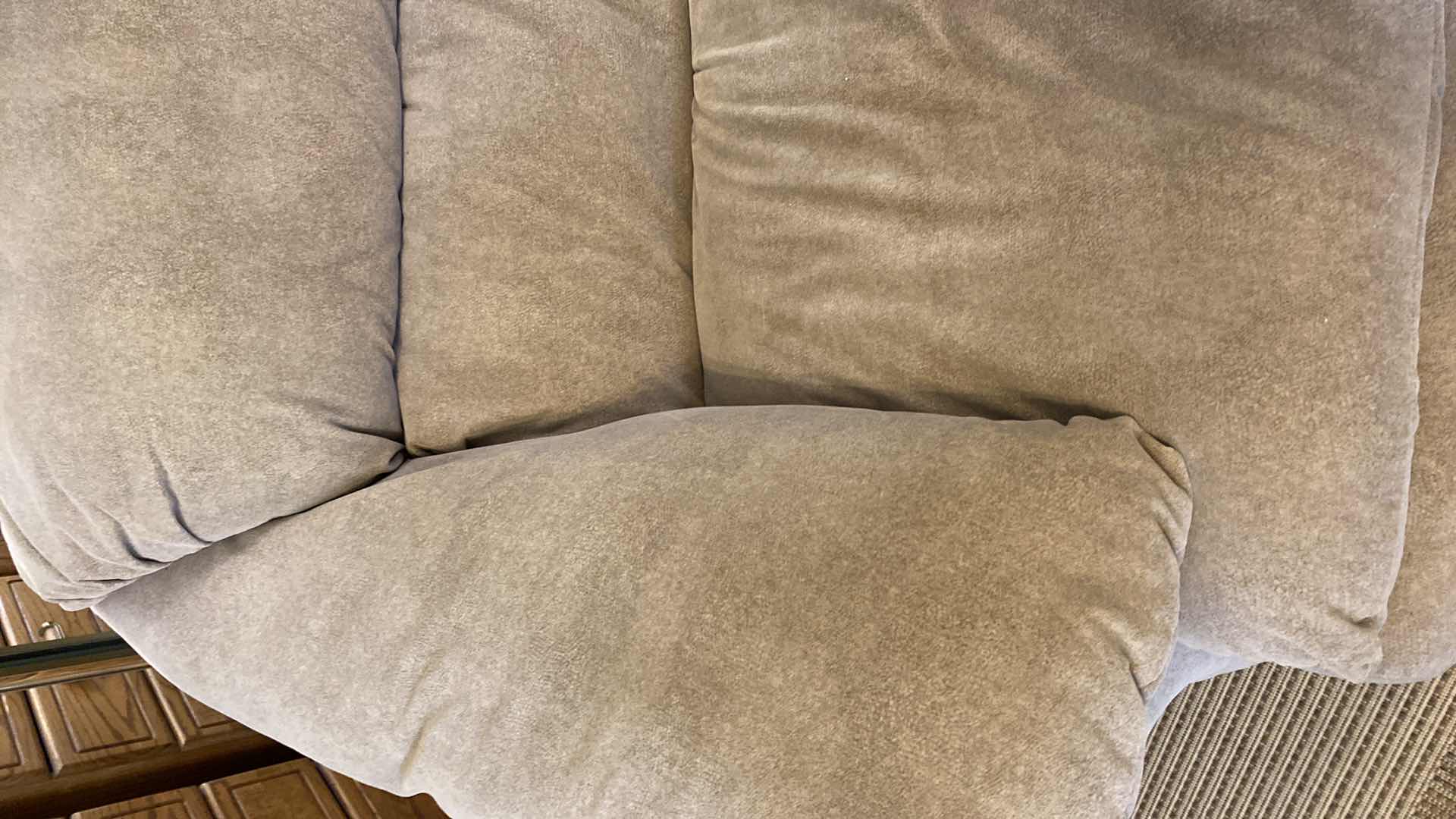 Photo 4 of KHAKI UPHOLSTERY CHAIR AND A HALF WIDTH 55”