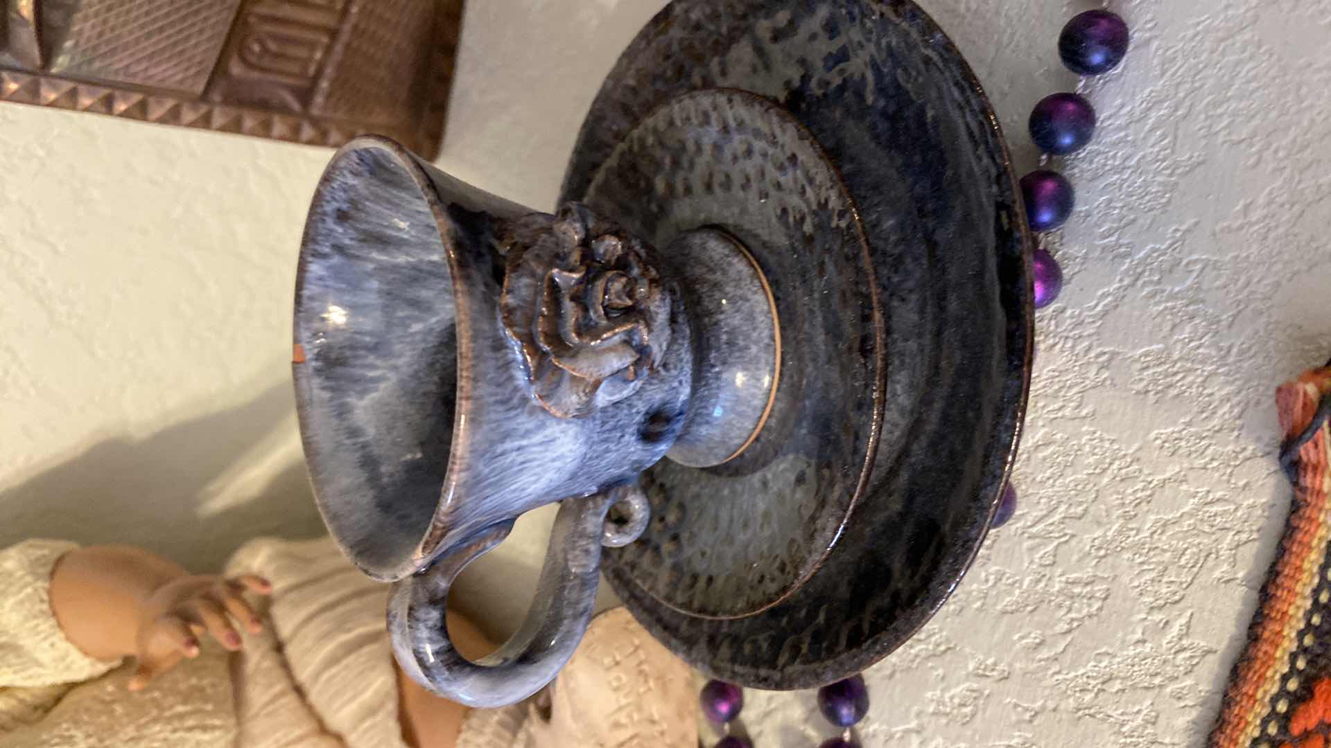 Photo 3 of SHELF OF HOME DECOR- DOLL PLANT CUP AND MORE