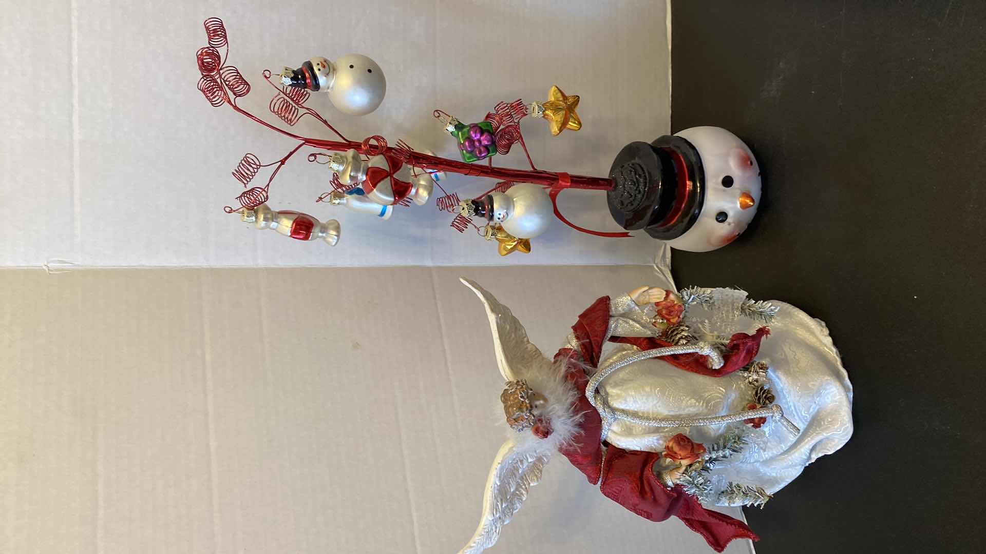 Photo 1 of CHRISTMAS DECOR TRAIN ANGEL SANTA