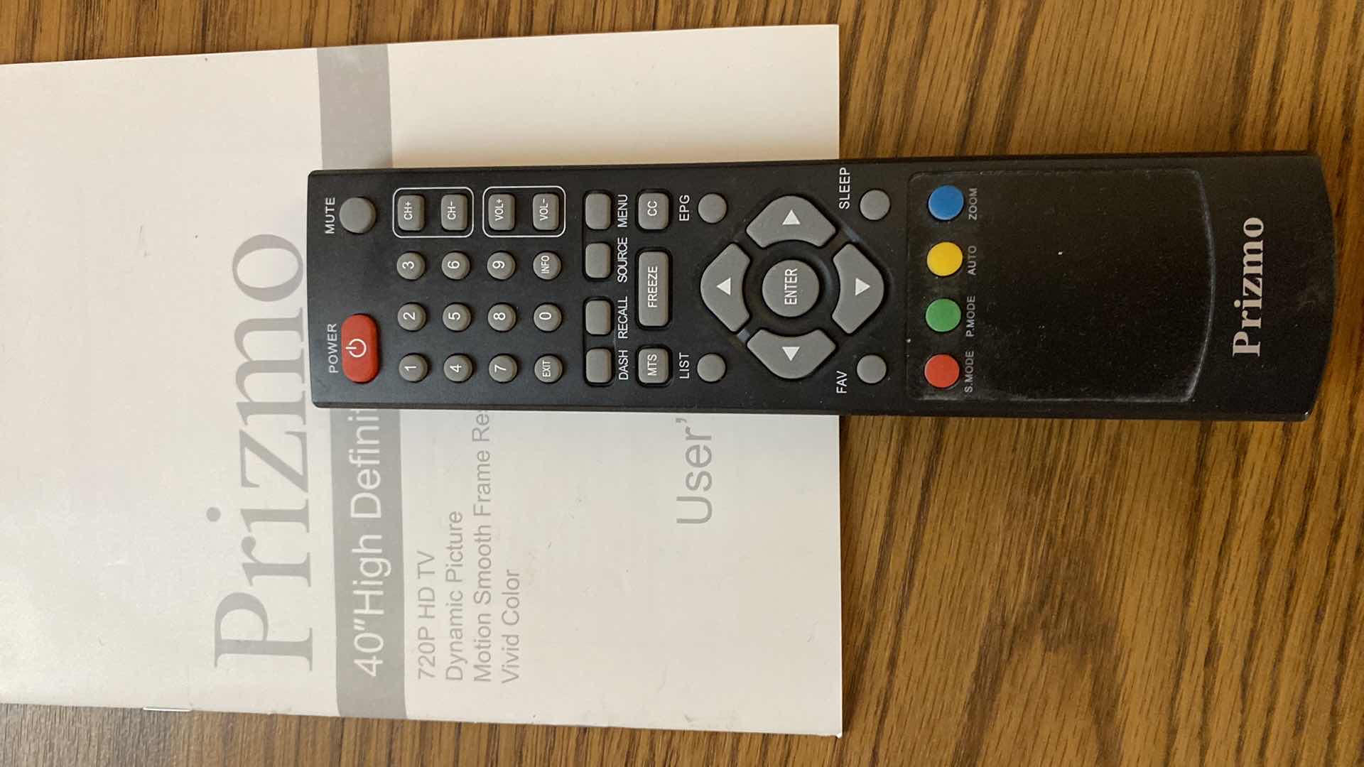 Photo 1 of PRIZMO 40” HIGH DEFINITION TV WITH REMOTE