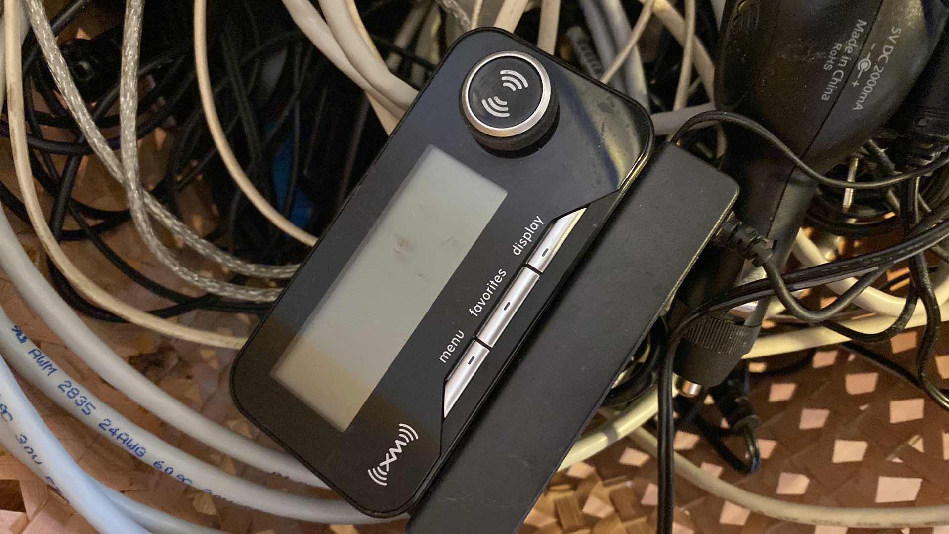 Photo 1 of BASKET IF PLUGS AND CABLES