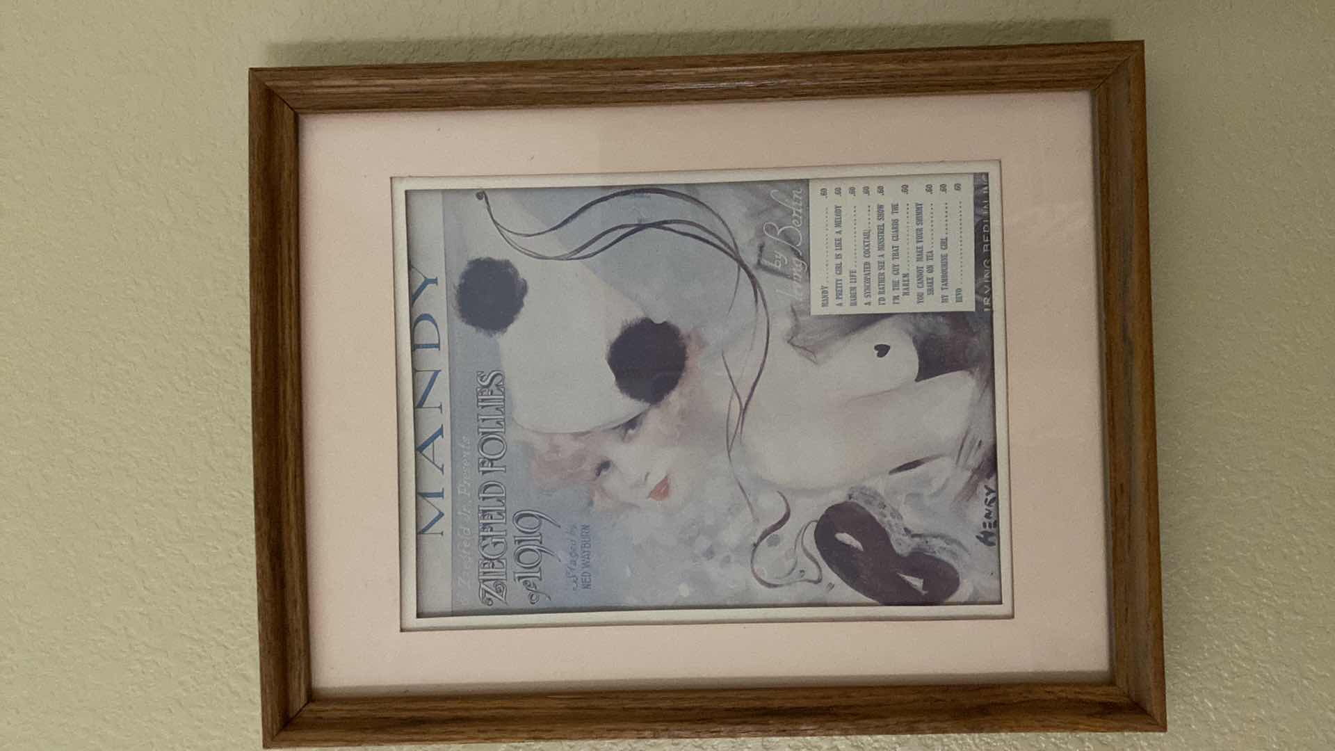 Photo 1 of PAIR OF FRAMED GLAMOUR GIRLS 13” X 17”