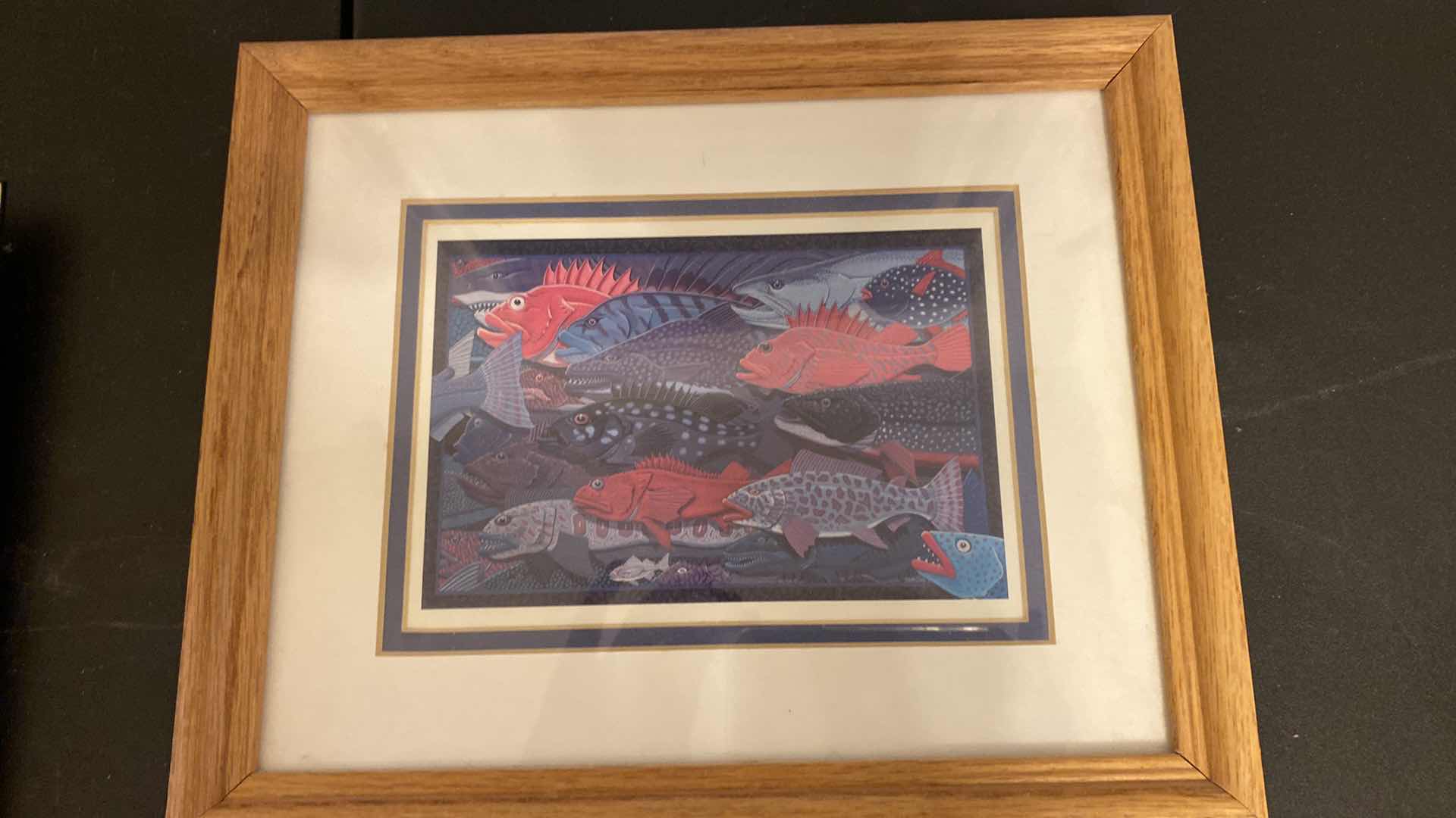 Photo 1 of PAIR OF TROPICAL BEACH FRAMED ART LARGEST 16” X 13”