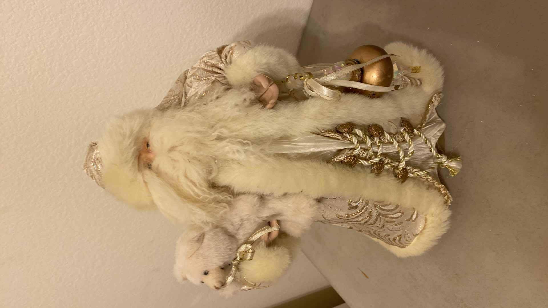 Photo 1 of 3 WHITE CHRISTMAS DECOR TREE H20” SKATES AND TREE TOPPER