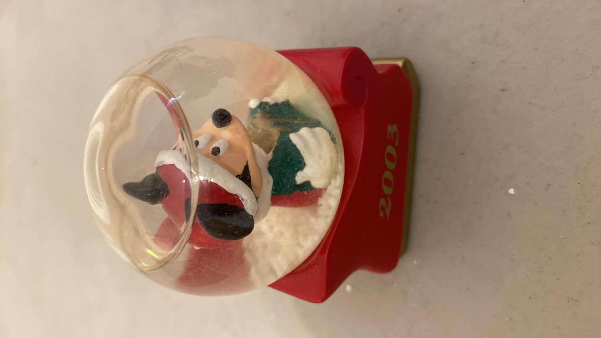 Photo 5 of 5 - CHRISTMAS DECOR SANTAS AND MICKEY SNOW GLOBE TALLEST 23”