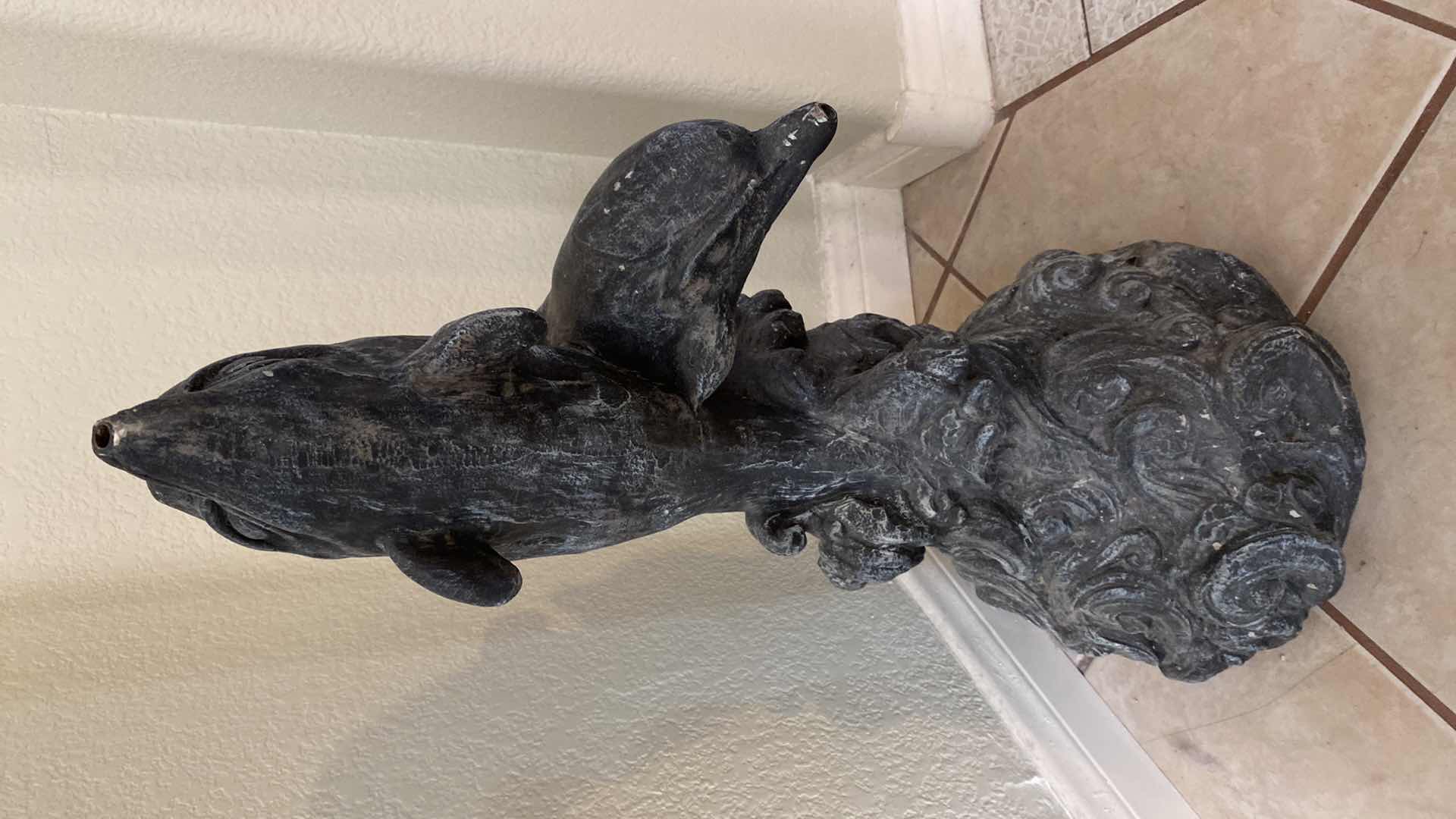 Photo 1 of CAST DOLPHIN FOUNTAIN H26” NO PUMP