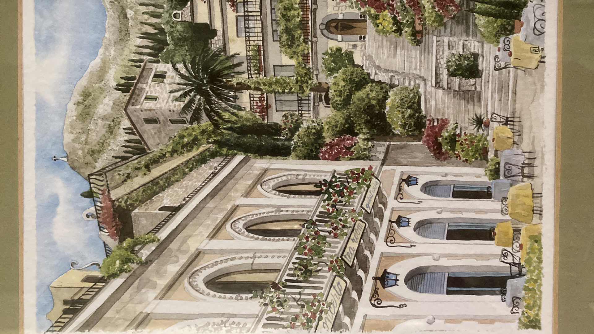 Photo 1 of 3 - FRAMED BARCELONA ARCHITECTURE ARTWORKS 12” X 15”