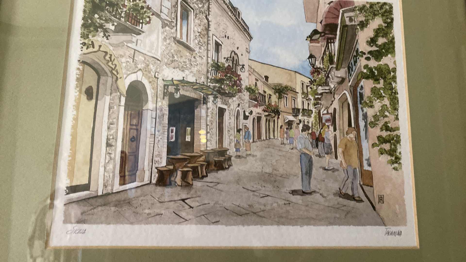 Photo 1 of 3 - FRAMED BARCELONA ARCHITECTURE ARTWORKS 12” X 15”