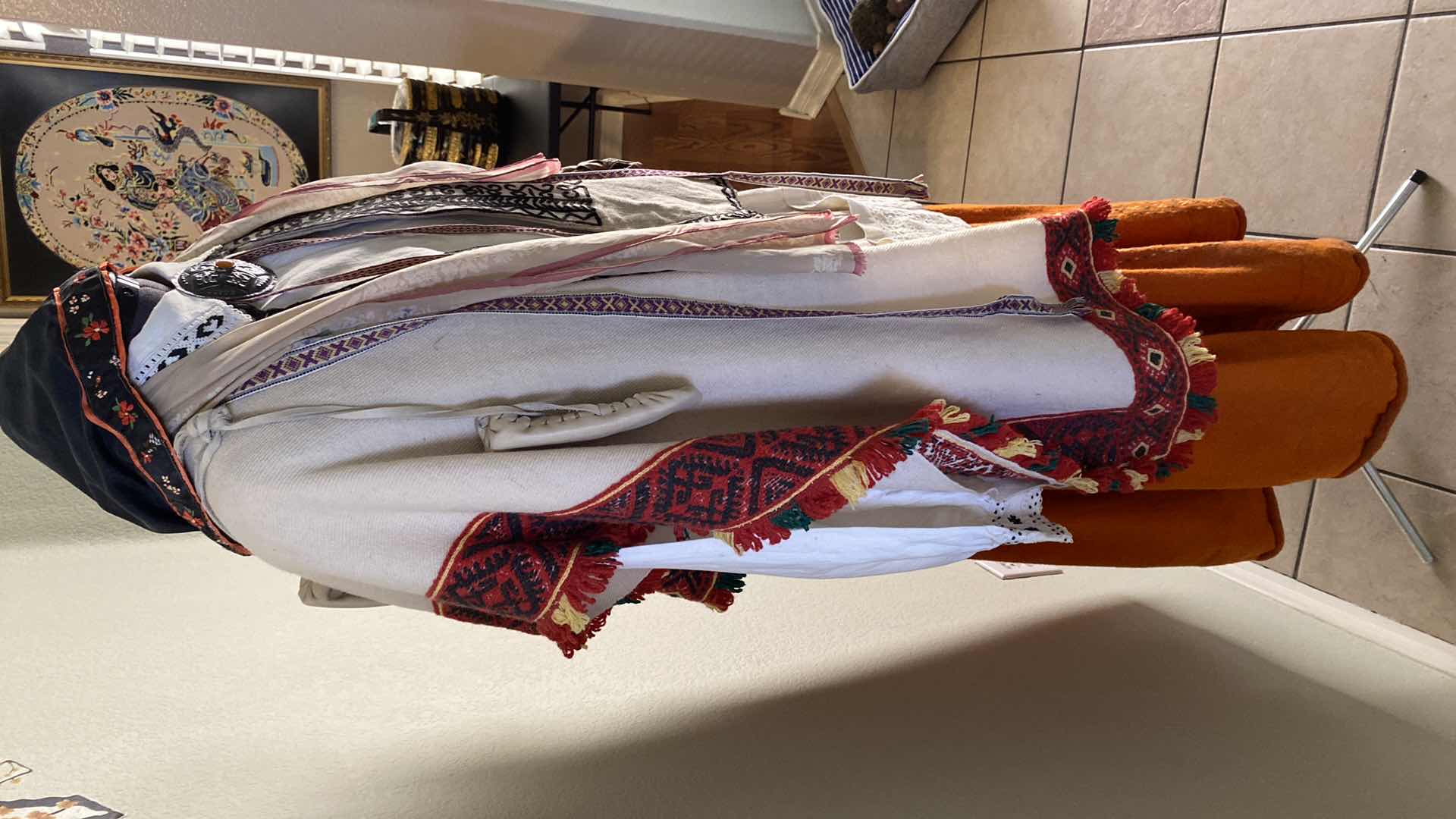 Photo 1 of LATVIJA FOLK COSTUME INCLUDES DISPLAY MANNEQUIN H65”