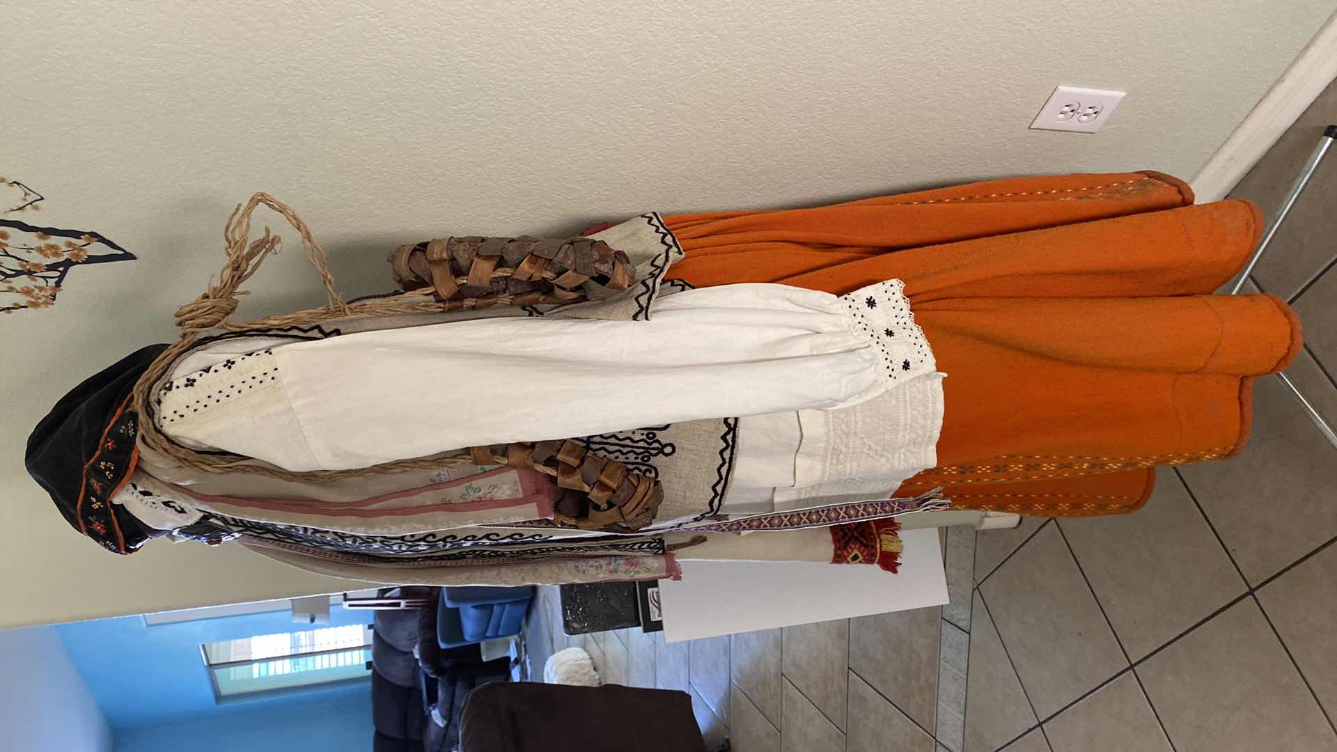 Photo 1 of LATVIJA FOLK COSTUME INCLUDES DISPLAY MANNEQUIN H65”