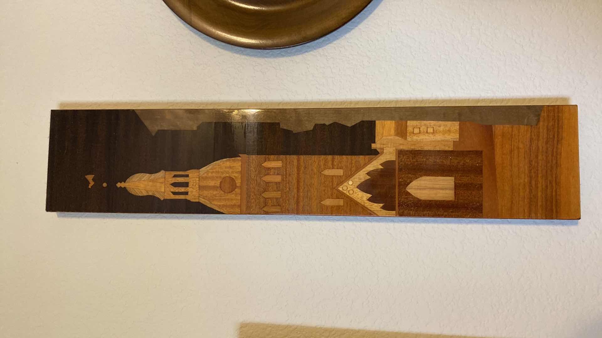 Photo 1 of 5 - WOOD WALL DECOR FROM LATVIJA (LARGEST 5” X 23”)