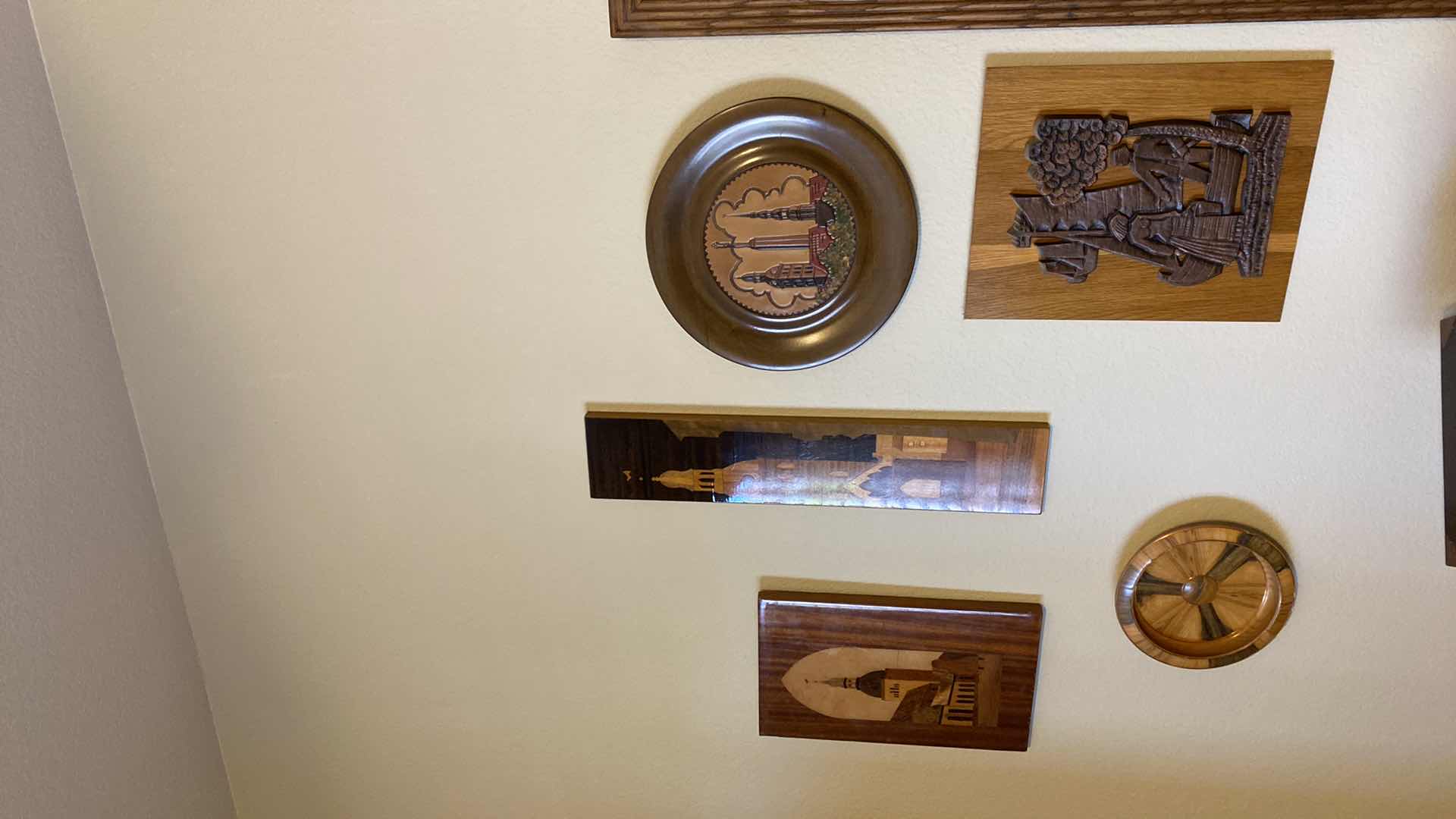 Photo 1 of 5 - WOOD WALL DECOR FROM LATVIJA (LARGEST 5” X 23”)