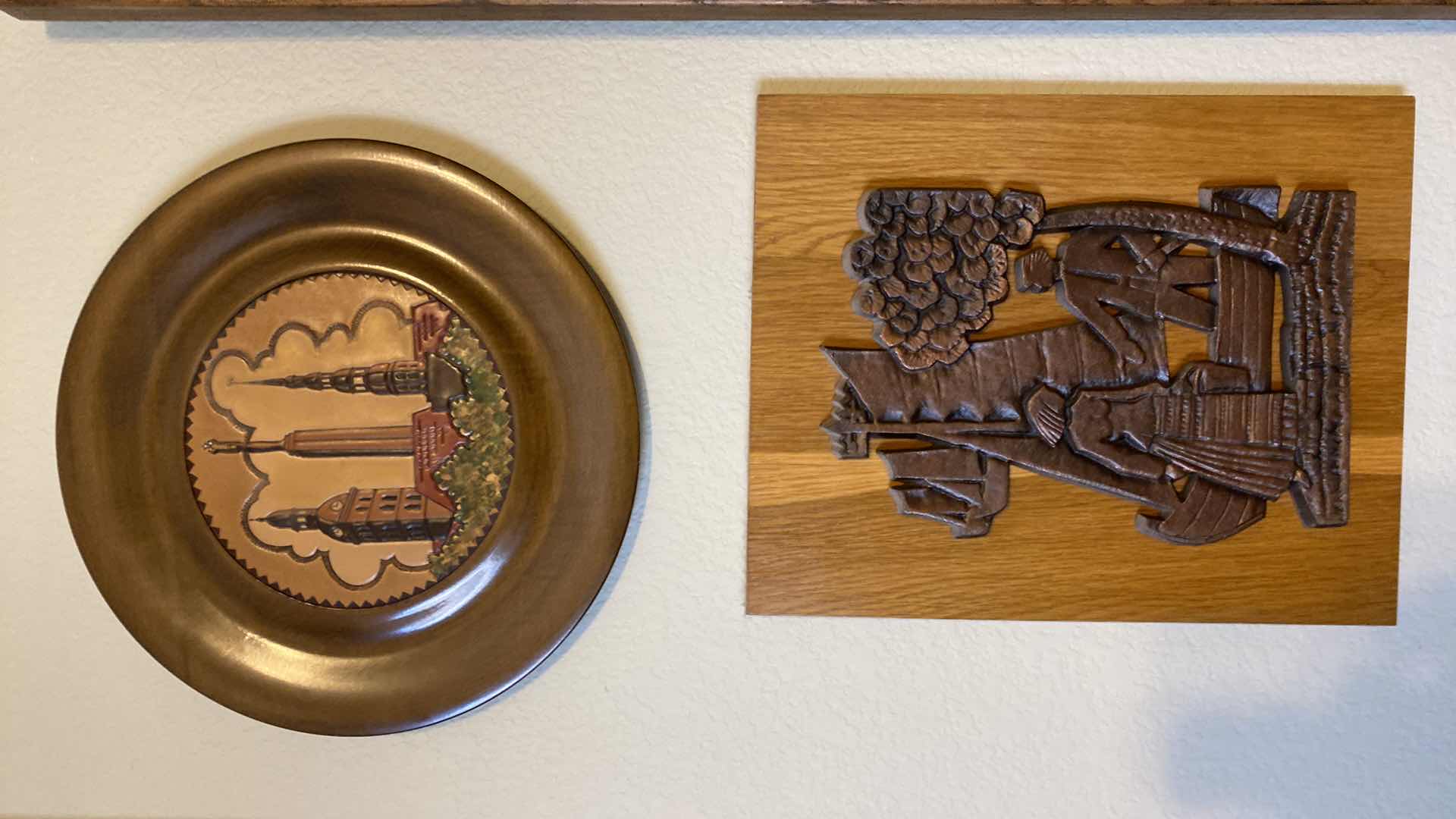 Photo 1 of 5 - WOOD WALL DECOR FROM LATVIJA (LARGEST 5” X 23”)