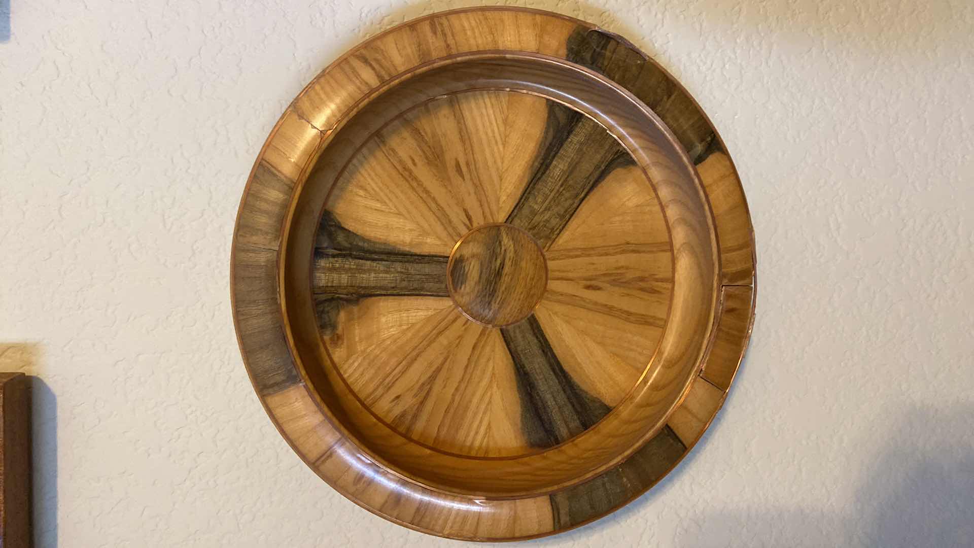 Photo 1 of 5 - WOOD WALL DECOR FROM LATVIJA (LARGEST 5” X 23”)