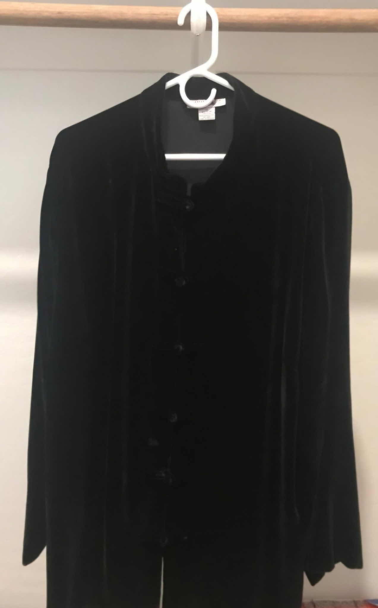 Photo 1 of 3 WOMENS CLOTHING - VEST SIZE 2X, 2 PIECE TOP & PANTS SIZE 3X & BURGUNDY DRESS SIZE 20