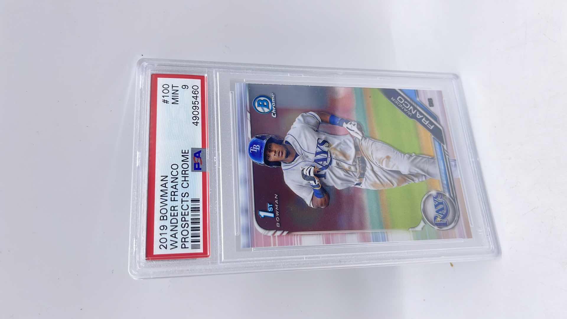 Photo 1 of 2019 BOWMAN WANDER FRANCO PROSPECTS CHROME RATED ROOKIE CARD BCP-100