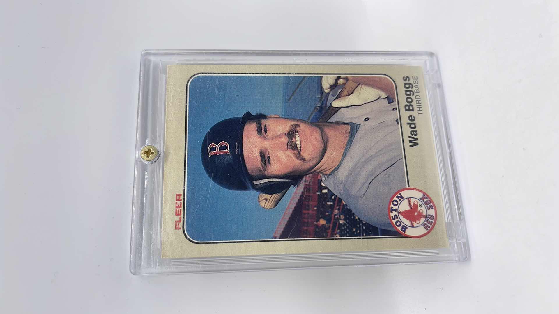 Photo 1 of 1983 WADE BOGGS FLEER ROOKIE CARD 179