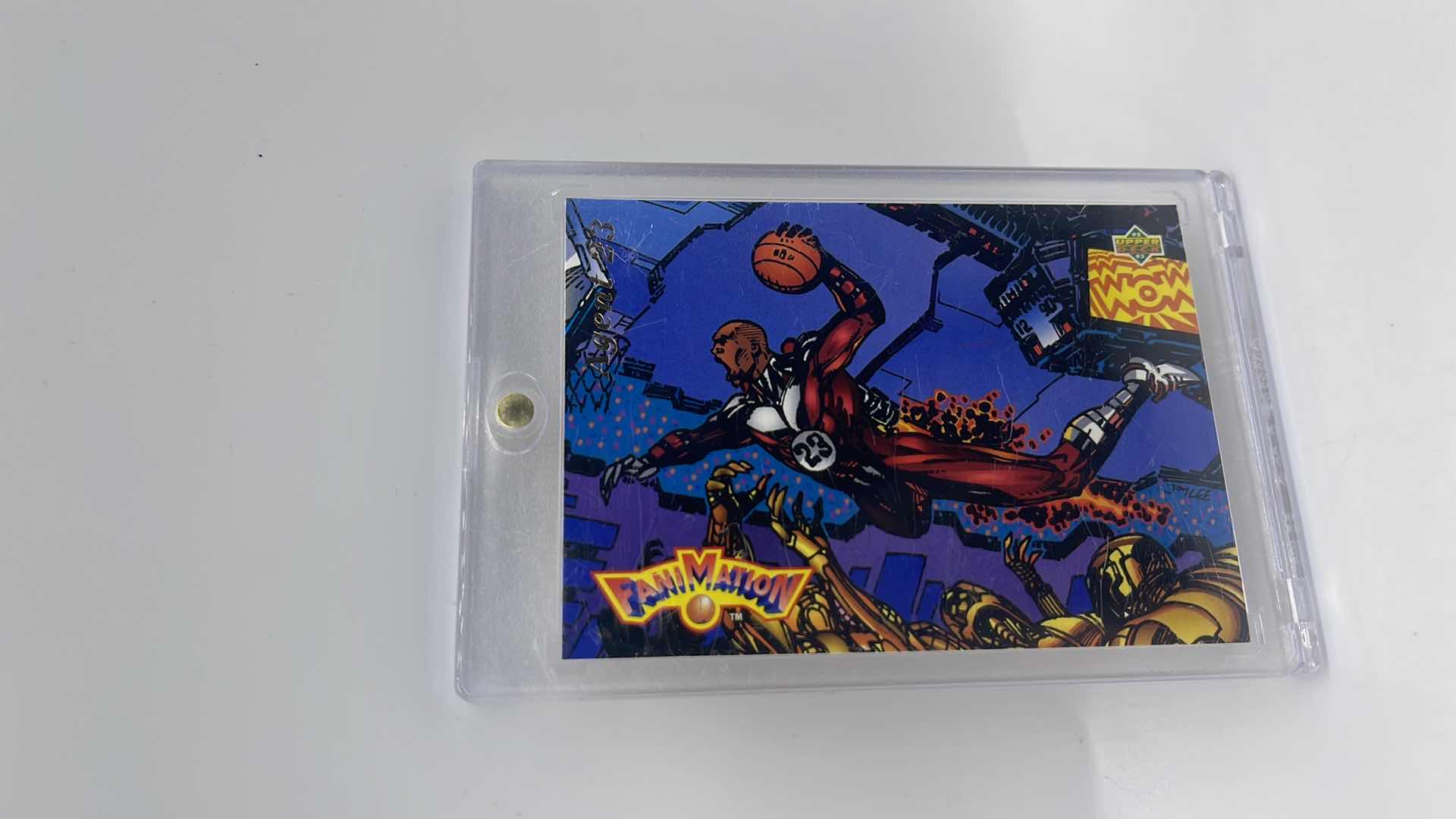 Photo 1 of RARE 1993 MICHAEL JORDAN UPPER DECK FANIMATION CARD 506