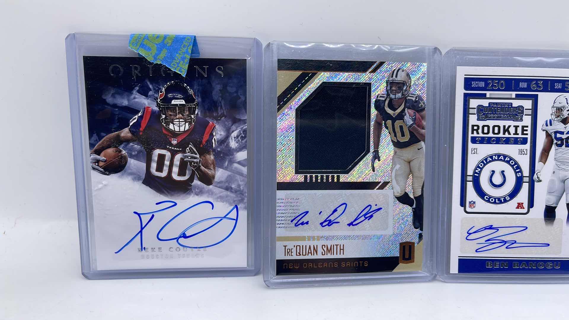 Photo 1 of 4 PANINI AUTOGRAPHED ROOKIE CARDS