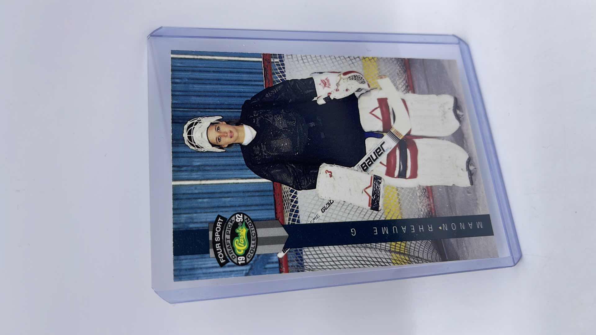 Photo 1 of RARE 1992 MANON RHEAUME CLASSIC ROOKIE CARD 224