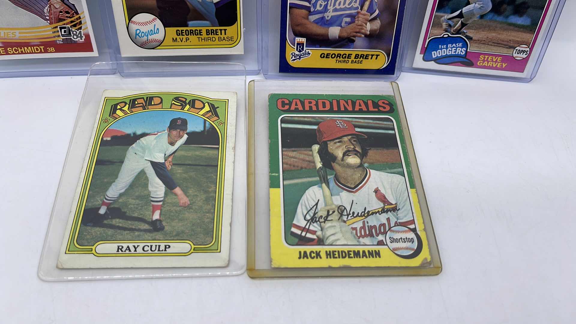 Photo 1 of 6 VINTAGE MLB LEGENDS COLLECTOR CARDS