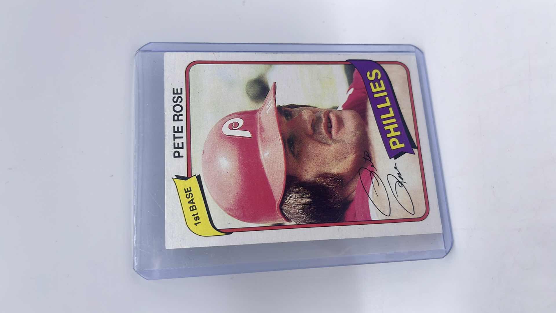 Photo 1 of 1980 PETE ROSE TOPPS CARD 540