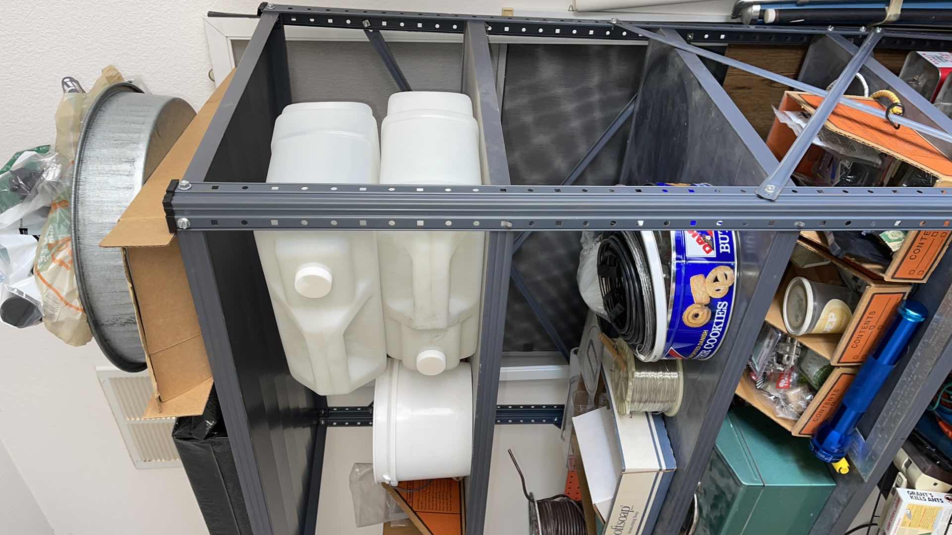 Photo 1 of 6 TIER METAL RACK 42” X 24” H79”(CONTENTS SOLD SEPARATELY)