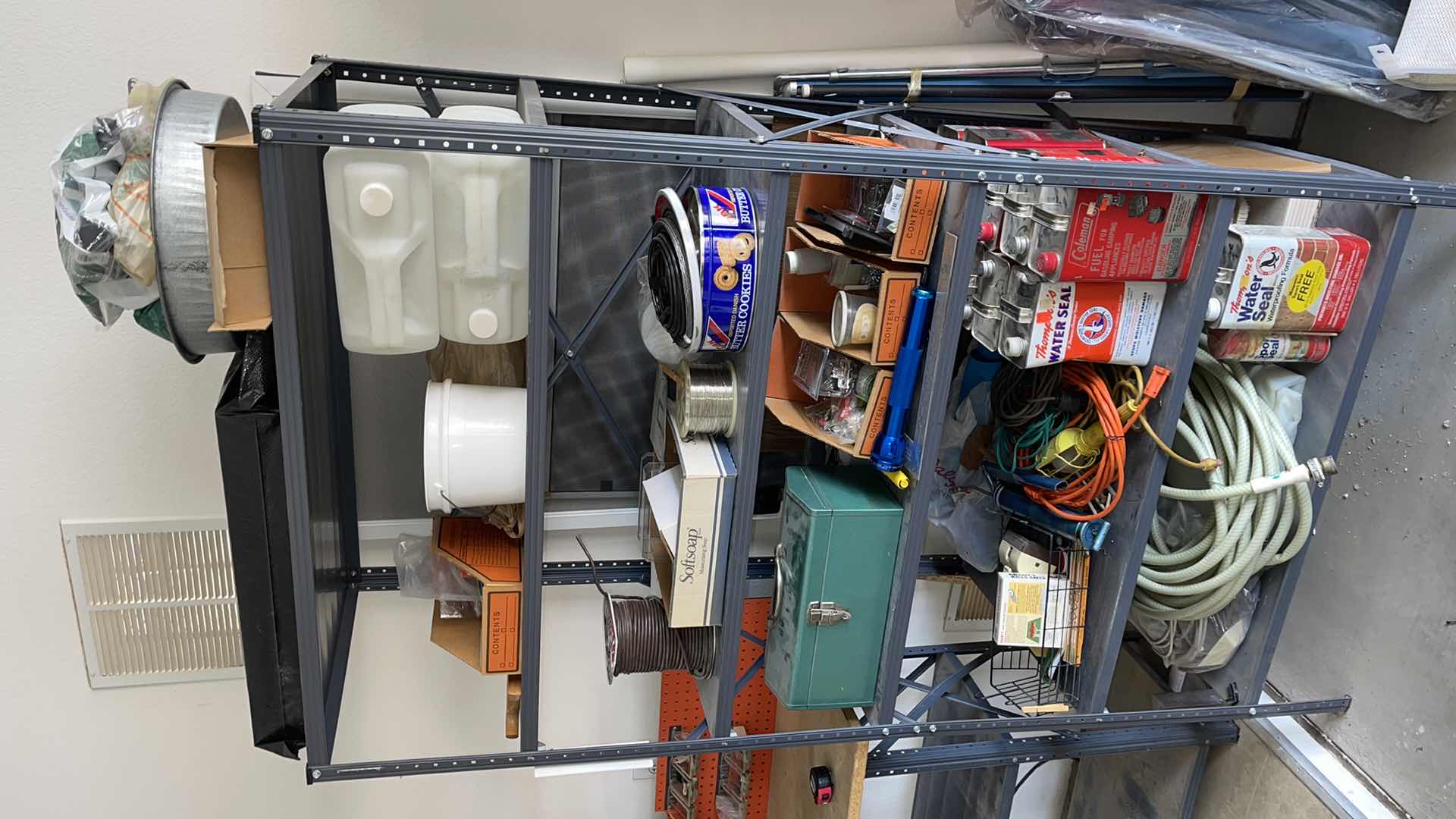 Photo 1 of 6 TIER METAL RACK 42” X 24” H79”(CONTENTS SOLD SEPARATELY)