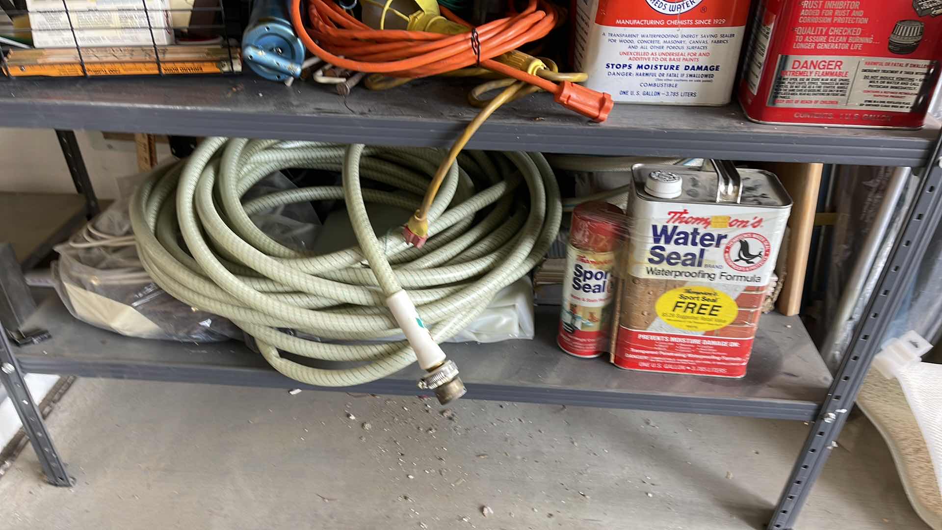 Photo 1 of CONTENTS OF METAL RACK (RACK SOLD SEPARATELY)