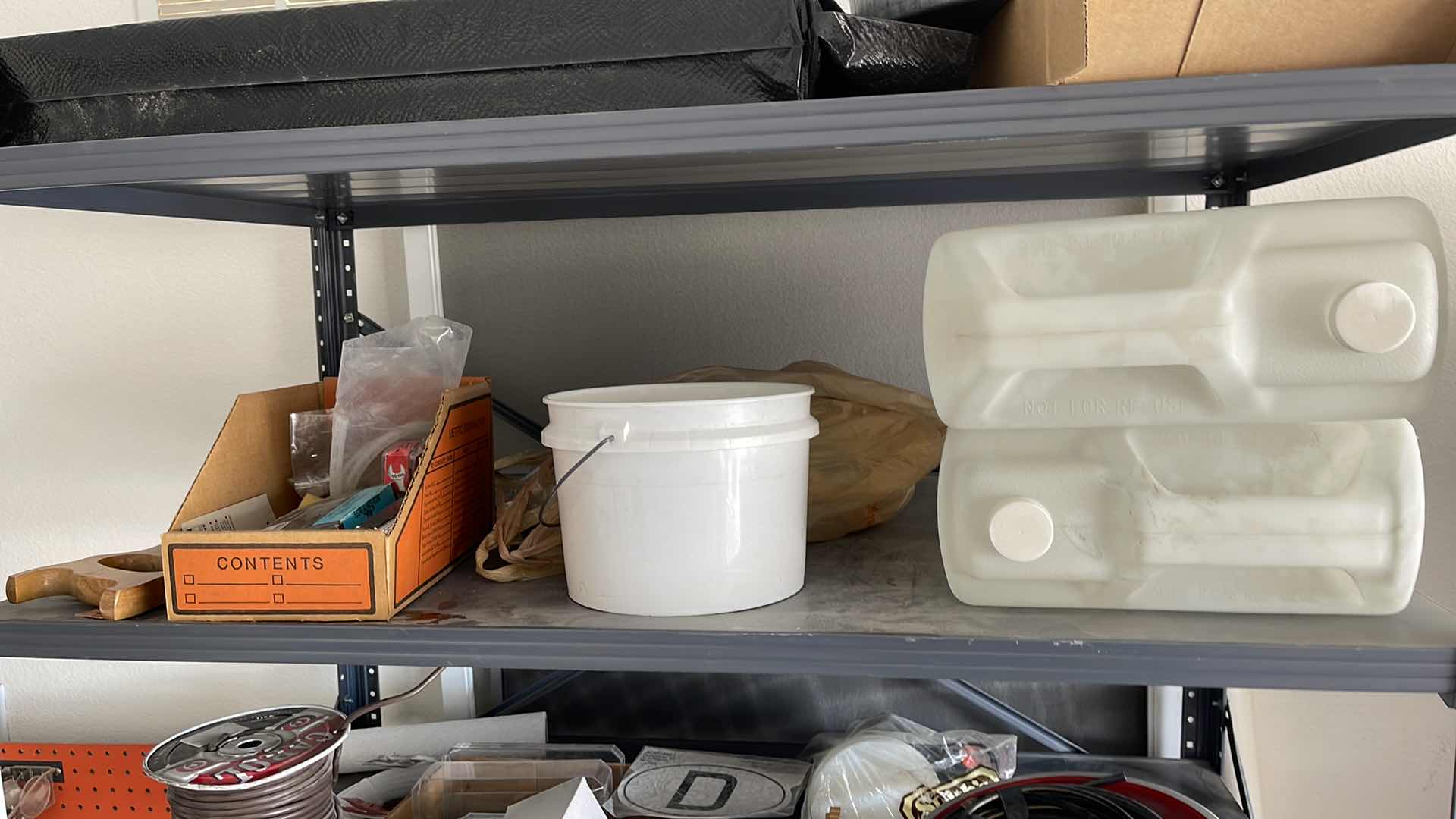 Photo 1 of CONTENTS OF METAL RACK (RACK SOLD SEPARATELY)