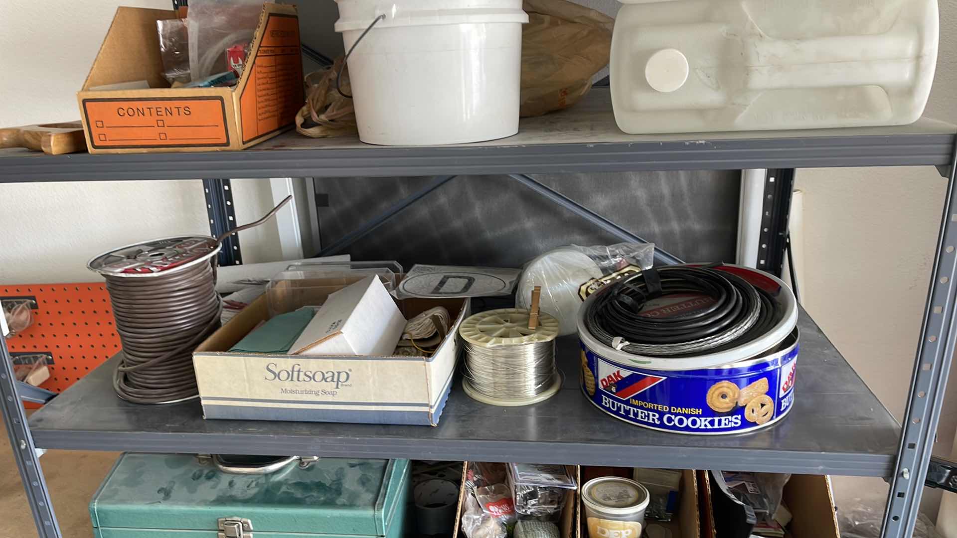 Photo 1 of CONTENTS OF METAL RACK (RACK SOLD SEPARATELY)