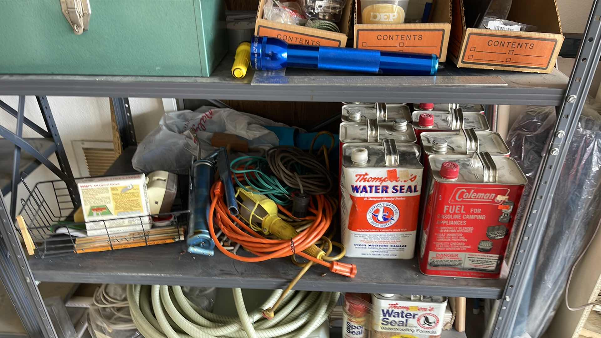 Photo 1 of CONTENTS OF METAL RACK (RACK SOLD SEPARATELY)