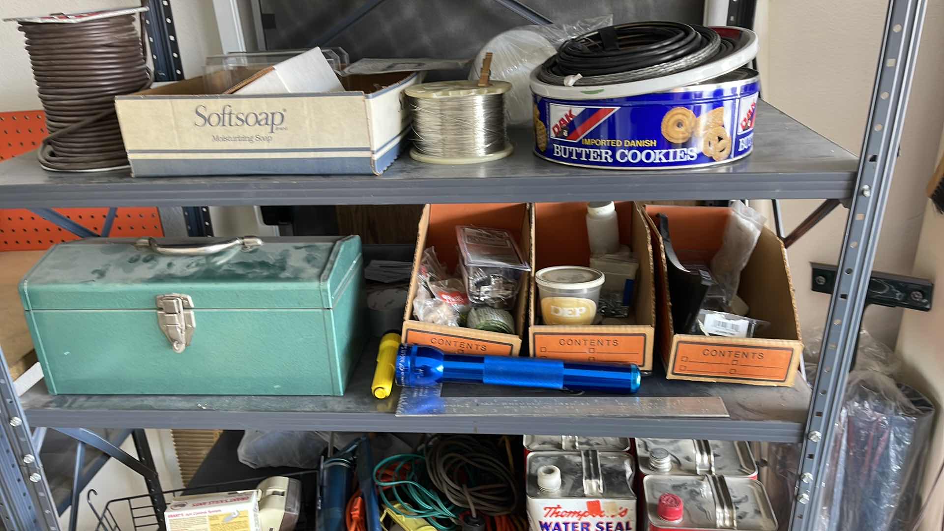 Photo 1 of CONTENTS OF METAL RACK (RACK SOLD SEPARATELY)