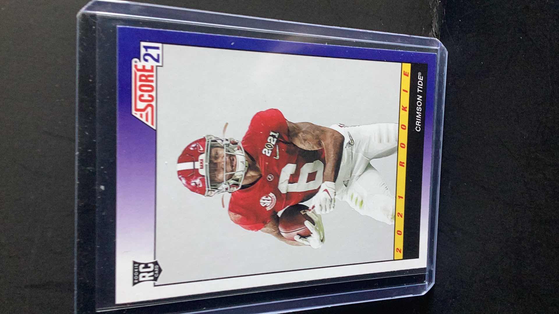 Photo 1 of 2021 DEVONTA SMITH ROOKIE SCORE #TB4