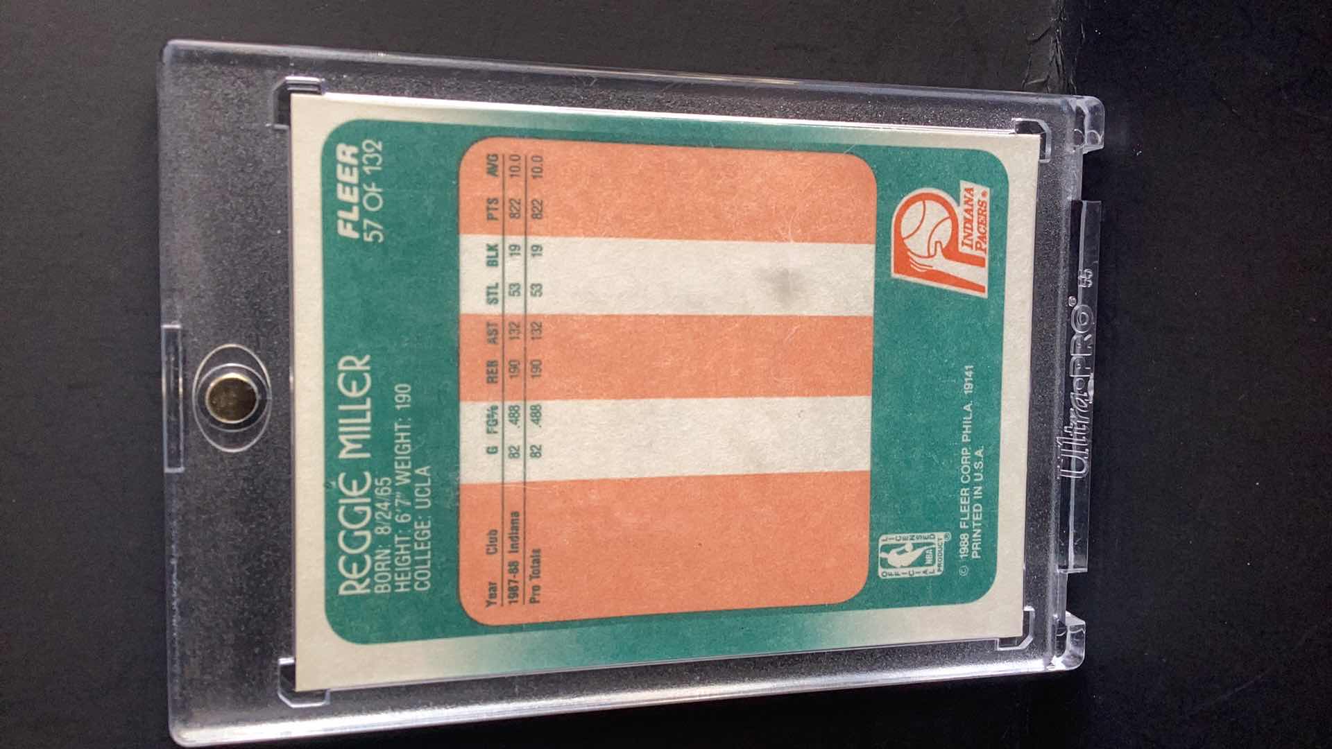 Photo 1 of 1998 REGGIE MILLER ROOKIE FLEER #57