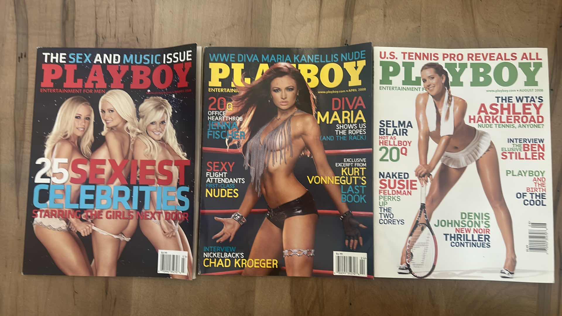 Photo 1 of 6 PLAYBOY MAGAZINES