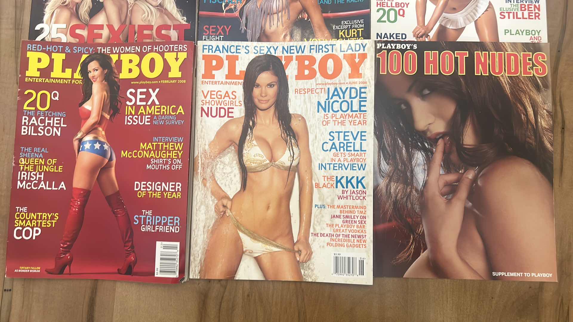 Photo 1 of 6 PLAYBOY MAGAZINES