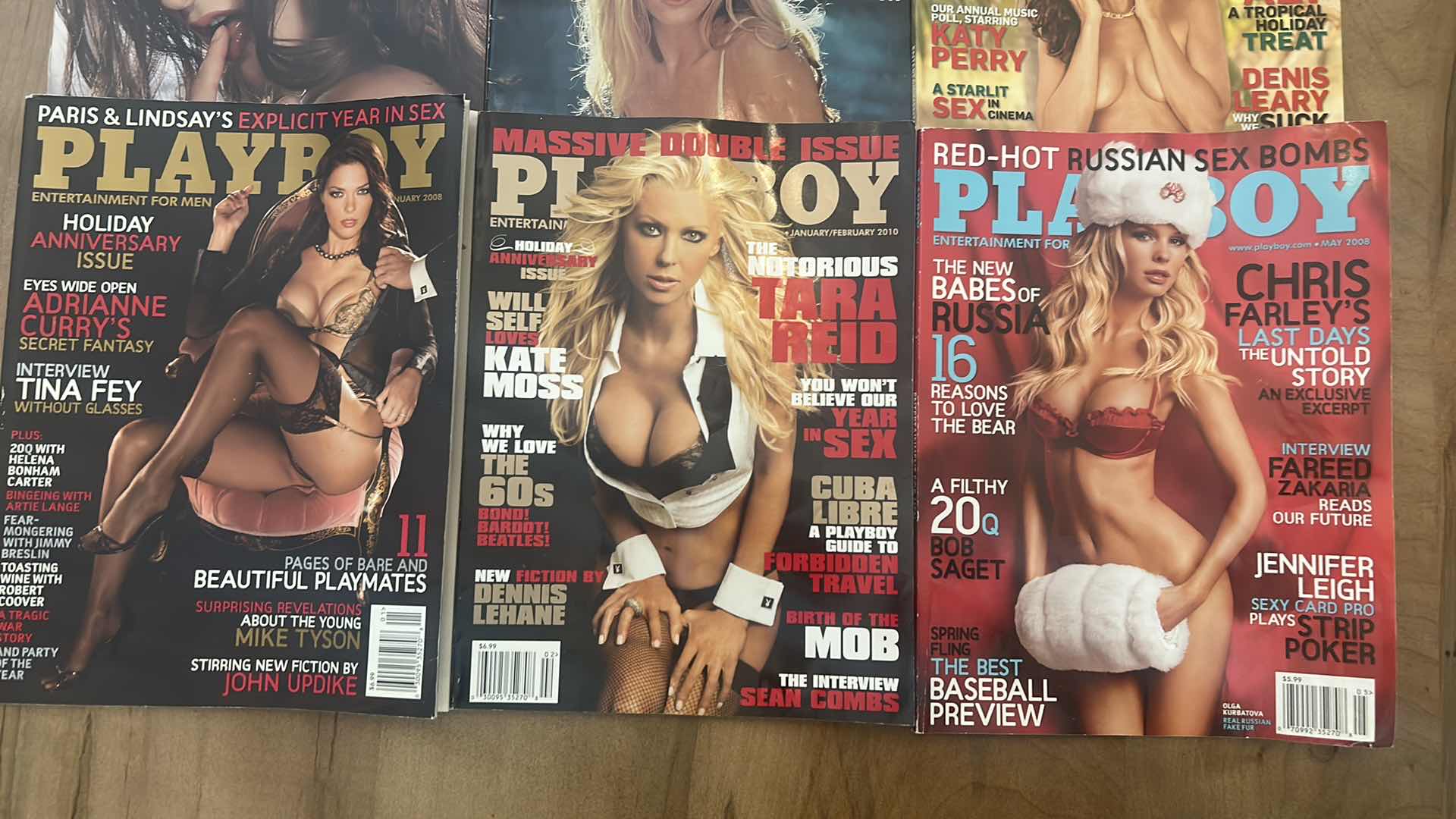Photo 1 of 6 PLAYBOY MAGAZINES